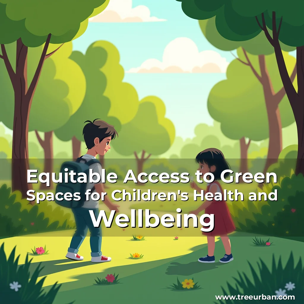 Read more about the article Equitable Access to Green Spaces for Children’s Health and Wellbeing