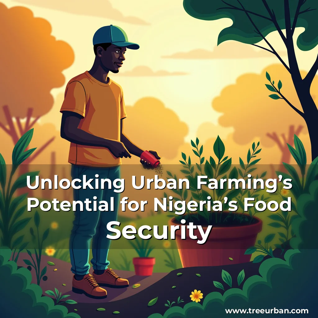 Read more about the article Unlocking Urban Farming’s Potential for Nigeria’s Food Security