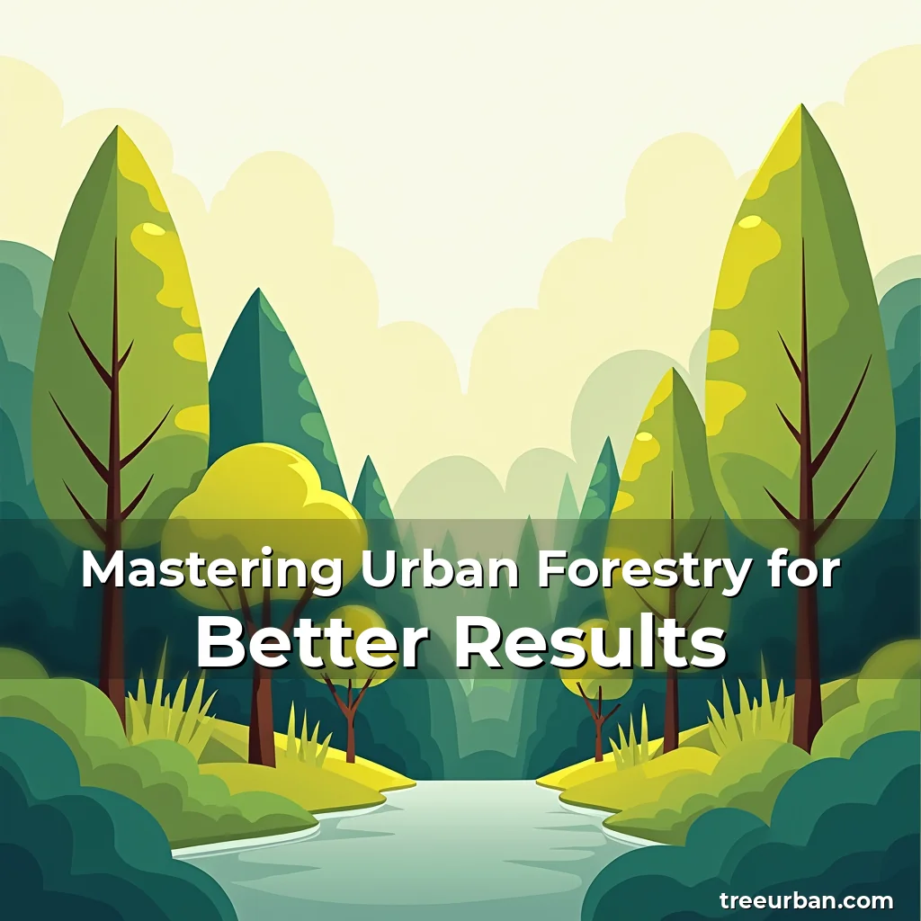 Read more about the article Mastering Urban Forestry for Better Results